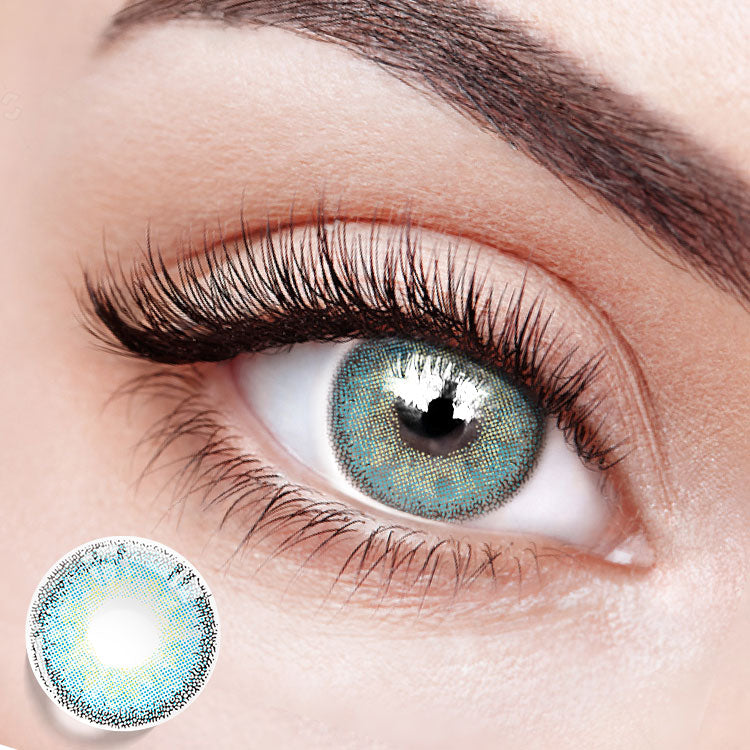Eyesfav MV Blue Colored Contact Lenses